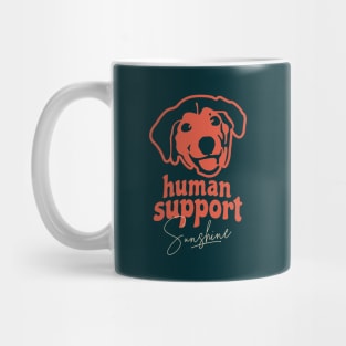 Human support sunshine, memes Mug